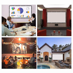Shadow screen projector screen