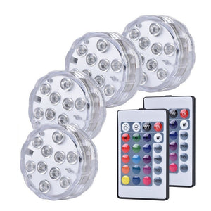 LED Remote Control Diving Light Waterproof Candle Light