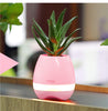 Touch-sensitive music vase desktop audio