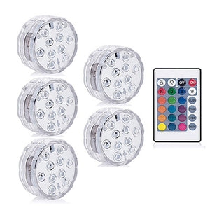 LED Remote Control Diving Light Waterproof Candle Light