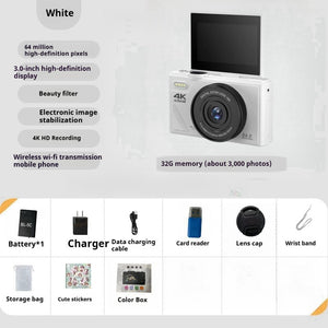 64 Million HD Student Entry-level Mirrorless CCD Camera