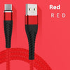 Nylon Woven Data Cable Fast Charge Line Applicable Typec Interface